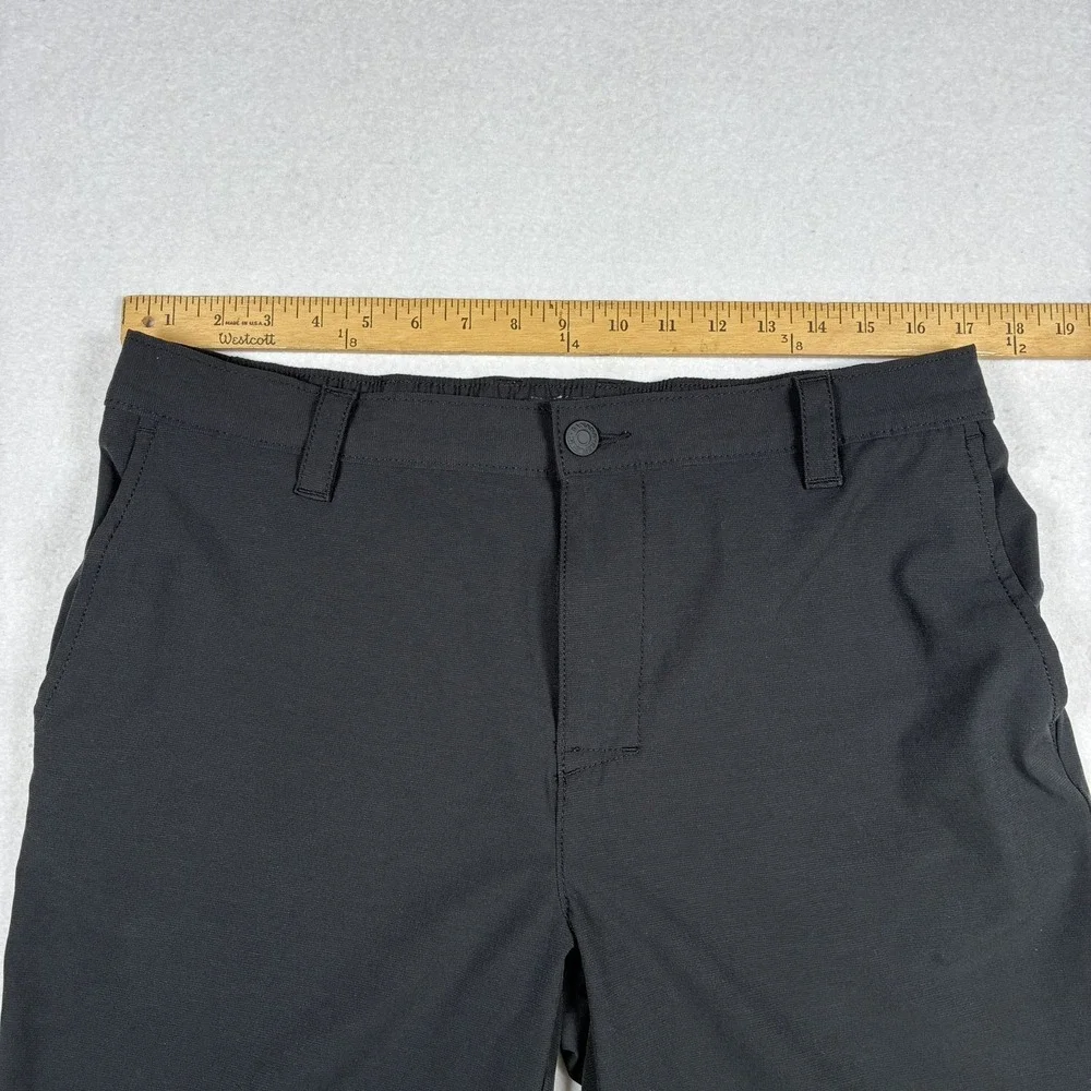 Banana Republic Mens 34 Black Performance Tech Shorts Hiking Golf Gorpcore READ